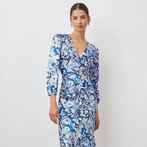 Rails Salem floral-print midi dress NWT